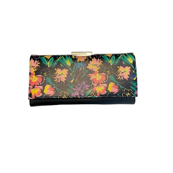 Ted Baker Flirty Texture Magnolia Large Bobble Purse Wallet, 260255 - Picture 10 of 10